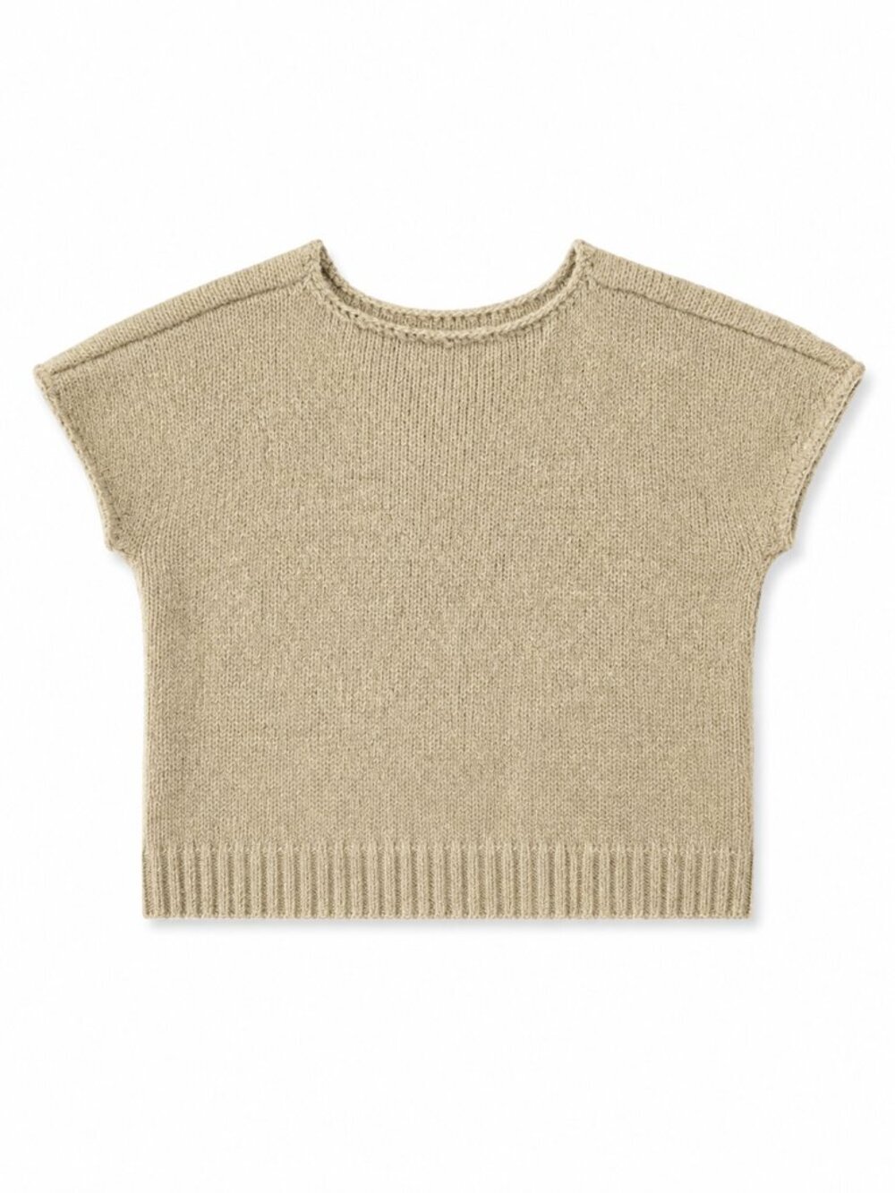 Vintage Cropped Argyle Sweater Vest Fuzzy Knit Neutral Size M - Picture 3 of 8